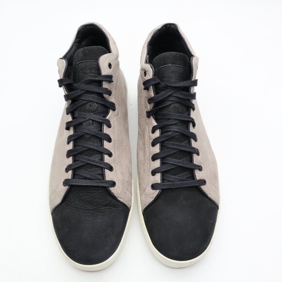 Rag & Bone Kent Black/Grey Leather Sneakers Men\'s Size EU 46 Casual Shoes main image 9